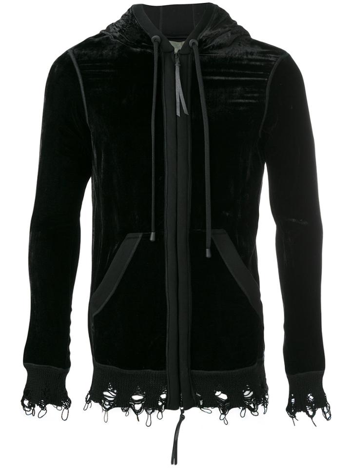 Di Liborio Velvet Sweater - Black