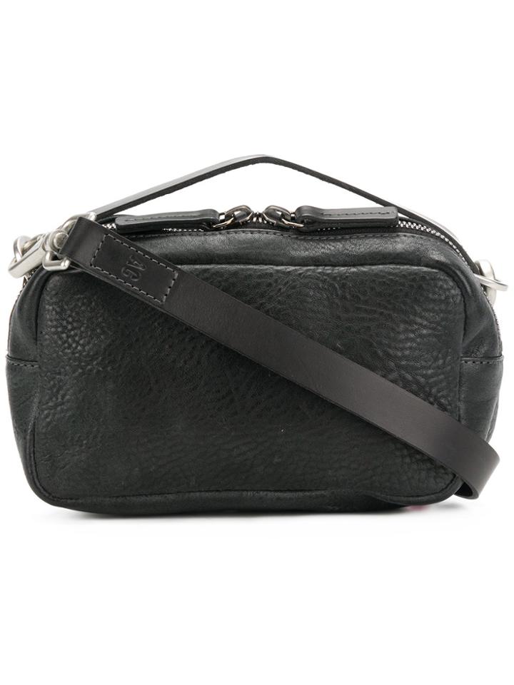 Ally Capellino Mini Ginger Clutch Bag - Black