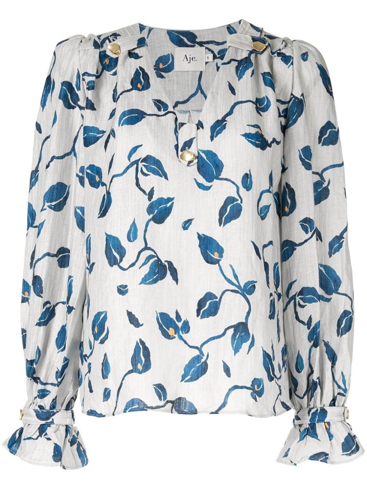 Aje Eden Blouse - Grey