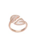 Anita Ko Small Leaf Ring - Metallic