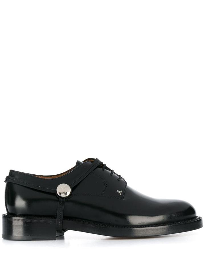 Lanvin Embellished Derby Shoes - Green