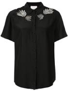 Cinq A Sept Embroidered Shirt - Black