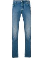 Jacob Cohen Faded Slim Jeans - Blue
