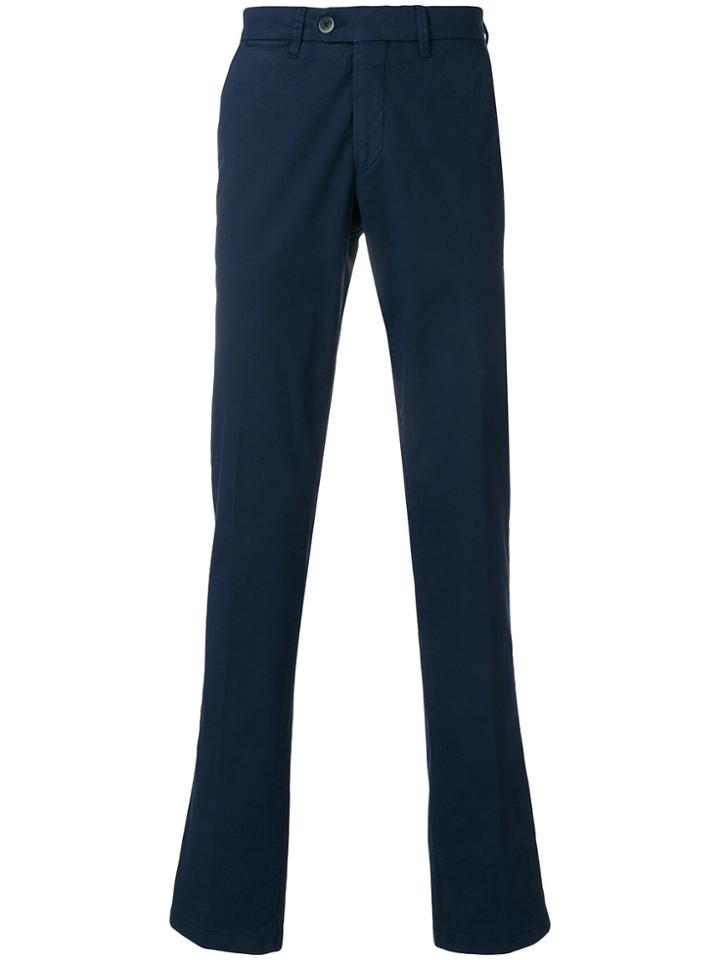 Corneliani Classic Slim-fit Trousers - Blue