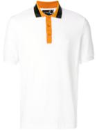 Raf Simons X Fred Perry Tape Collar Pk Polo Shirt - White