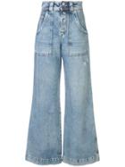 Jonathan Simkhai Carpenter Wide Jeans - Blue