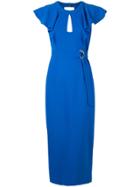 Ginger & Smart Epiphany Fitted Dress - Blue