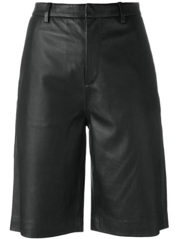 Blk Dnm Knee Shorts