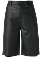 Blk Dnm Knee Shorts