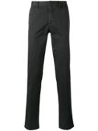 Prada Skinny Trousers, Men's, Size: 44, Grey, Cotton/spandex/elastane