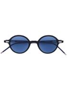 Thom Browne Eyewear Round Framed Sunglasses - Blue