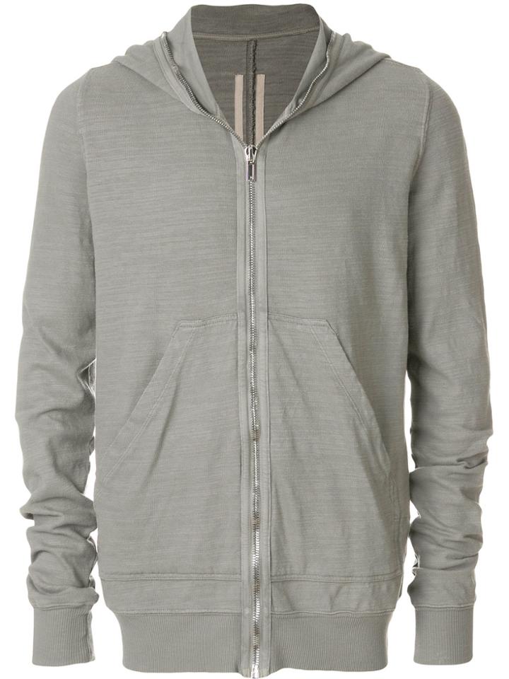 Rick Owens Drkshdw Zip-up Hoodie - Grey