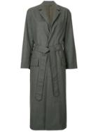 Maison Mihara Yasuhiro Reversible Chesterfield Coat - Grey
