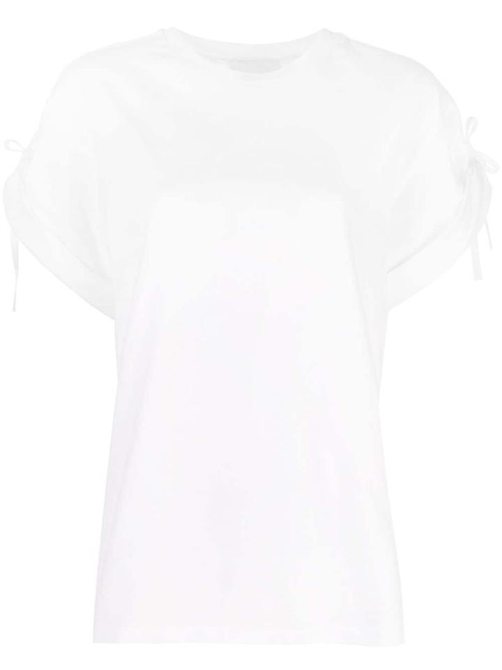 3.1 Phillip Lim Sleeve Tie T-shirt - White