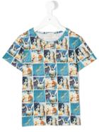 Paul Smith Junior - Cartoon T-shirt - Kids - Cotton - 10 Yrs, Blue