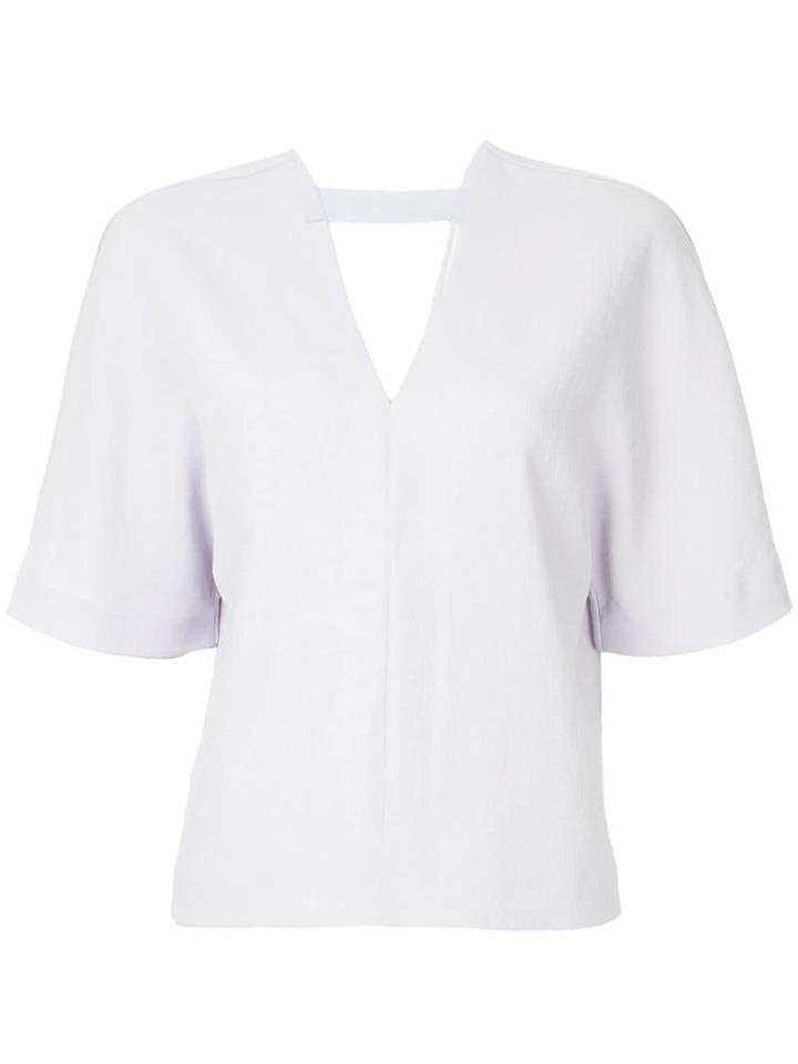 Dion Lee V-neck Top - Pink