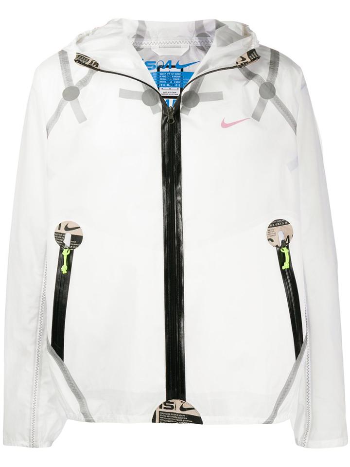 Nike Nrg Ispa Hooded Jacket - White