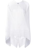 Issey Miyake Draped Blouse - White