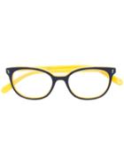 Stella Mccartney Kids Soft Square Shaped Glasses, Yellow/orange