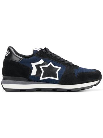 Atlantic Stars Star Lace Up Sneakers - Blue