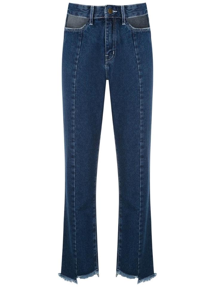 Framed Calça Skinny Jeans Cut Framed - Blue