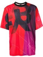 Y-3 Signature Print T-shirt - Red