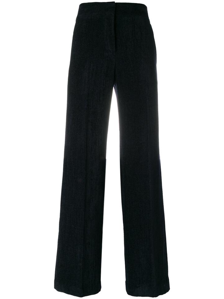 Paul Smith Wide-leg Trousers - Blue