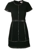 Michael Michael Kors Studded Mini Dress - Black