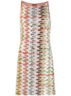 Missoni Short Fine Knit Dress - Pink