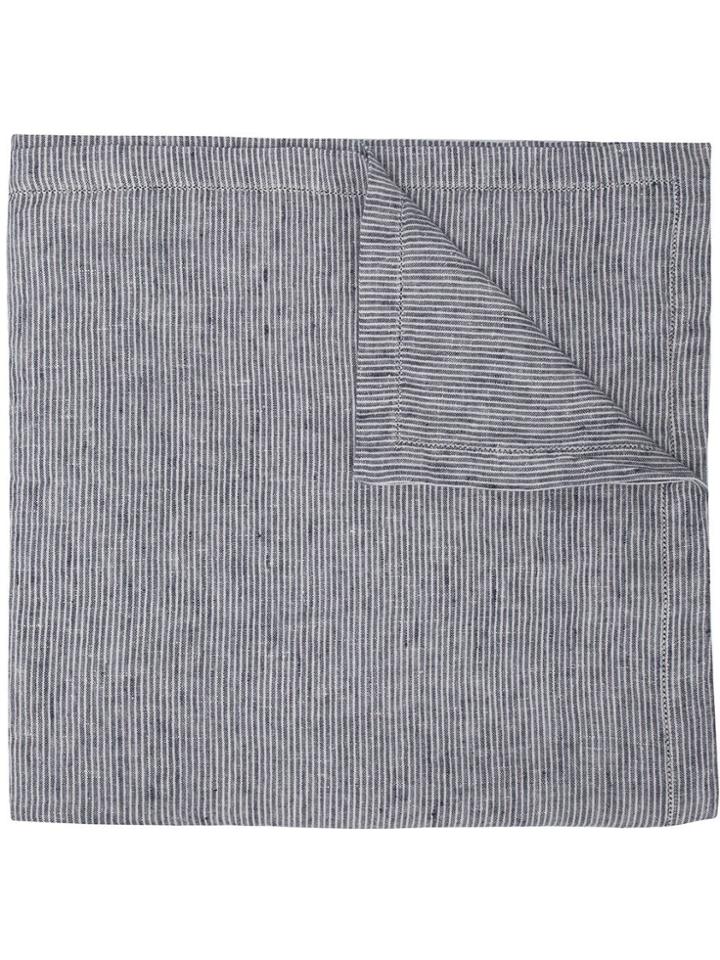 Frescobol Carioca Micro Striped Scarf - Blue