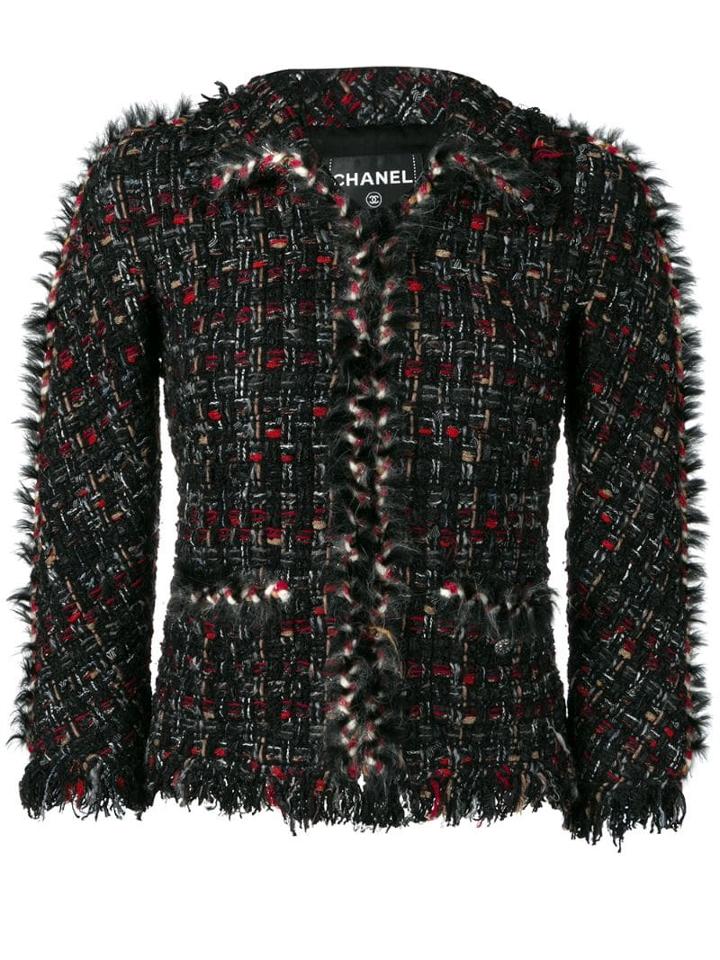 Chanel Pre-owned 2010's Tweed Jacket - Black