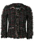 Chanel Pre-owned 2010's Tweed Jacket - Black