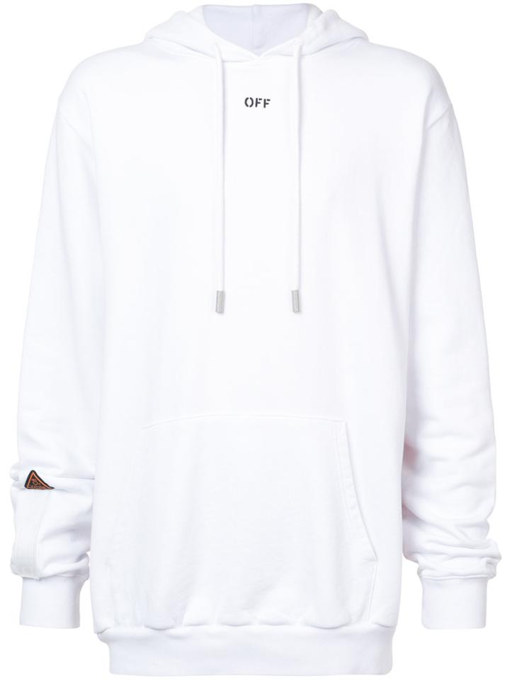 Off-white Tape Print Hoodie