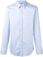 Gucci Classic Poplin Shirt, Men's, Size: 44, Blue, Cotton