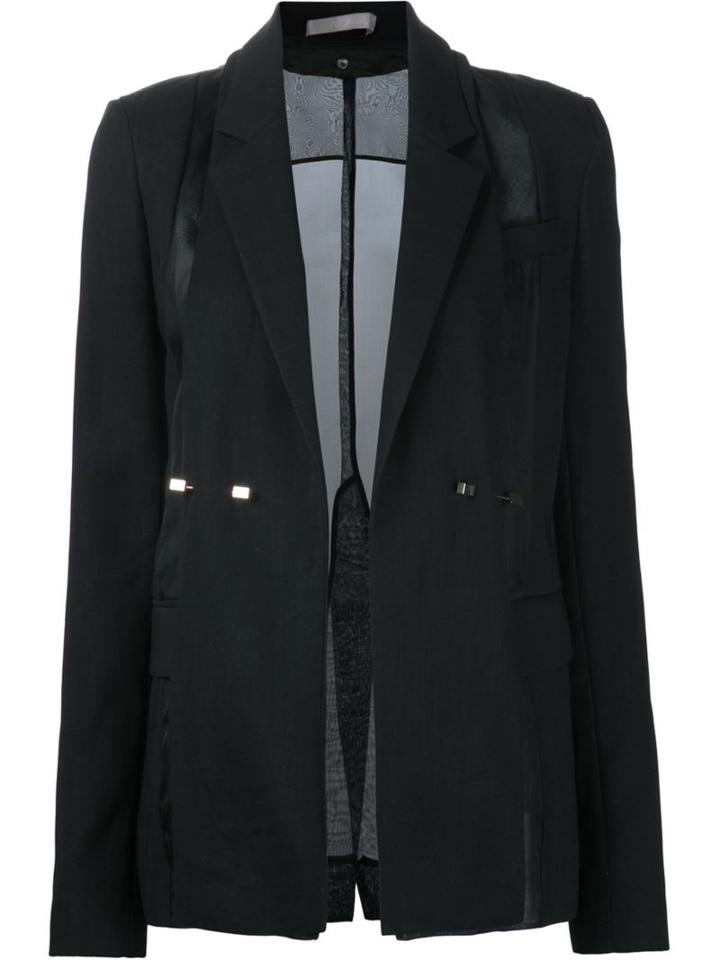 Jason Wu Removable Lapel Oversized Jacket