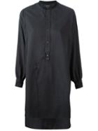 Isabel Marant Classic Shirt Dress, Women's, Size: 42, Black, Cotton/silk