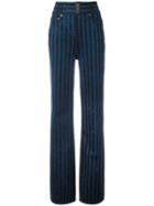 Marc Jacobs Wide Leg Star Trousers - Blue