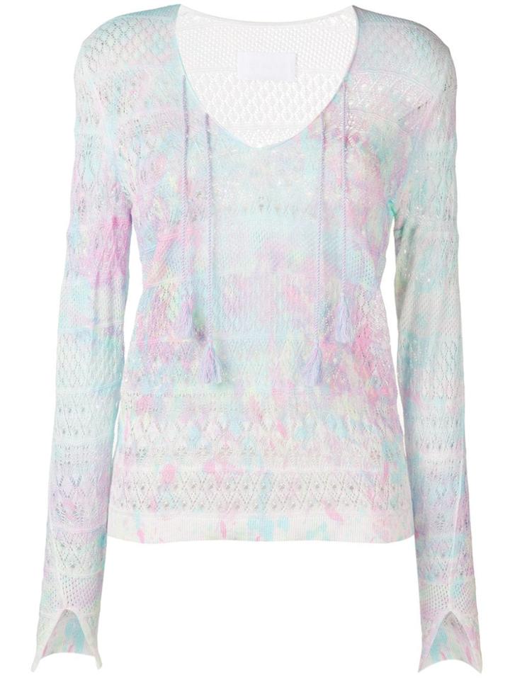 Zadig & Voltaire Paint Splash Effect Jumper - White