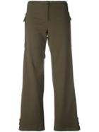 Romeo Gigli Vintage Twill Trousers - Green