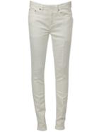 Neil Barrett Classic Skinny Jeans, Men's, Size: 30, White, Cotton/nylon/polyurethane