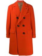 Gabriele Pasini Double Breasted Coat - Orange