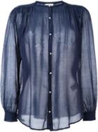 Forte Forte Buttoned Sheer Blouse