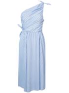 A.l.c. Cabera One Shoulder Dress - Blue