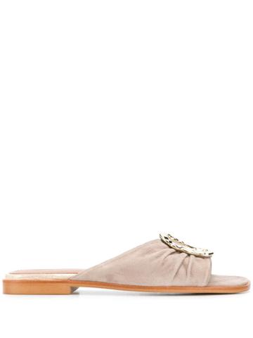 Flattered Misha Sandals - Neutrals