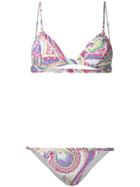 Etro Abstract Print Bikini Set - Multicolour