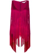 Stella Mccartney Fringed Mabel Top - Pink & Purple