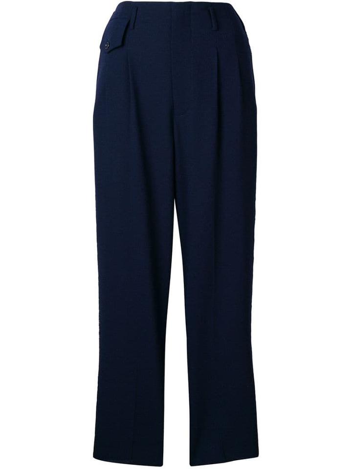 Golden Goose Loose Fit Trousers - Blue