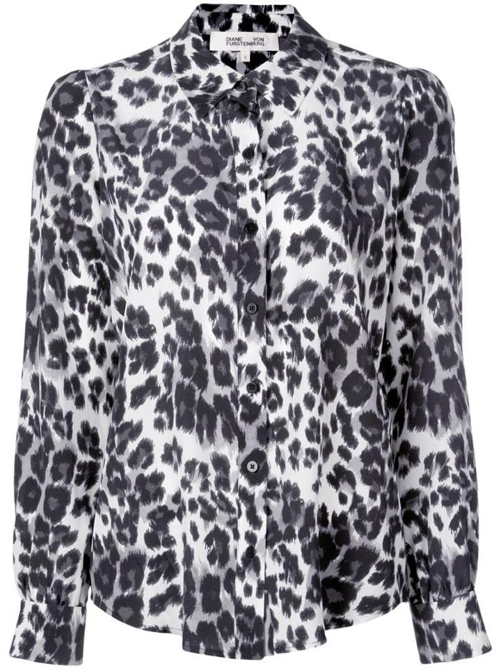 Diane Von Furstenberg Mariah Shirt - Black