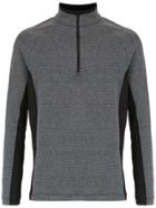 Track & Field Panelled Jumper - Grey