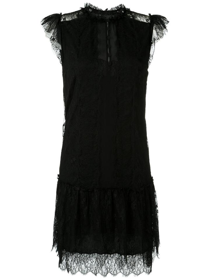 Talie Nk Shift Dress, Women's, Size: 34, Black, Nylon